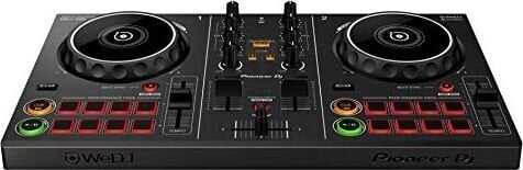 DJ pultas Pioneer DDJ-200, juodas kaina ir informacija | Priedai muzikos instrumentams | pigu.lt