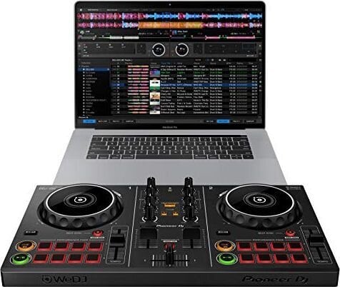 DJ pultas Pioneer DDJ-200, juodas kaina ir informacija | Priedai muzikos instrumentams | pigu.lt