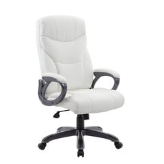 Офисной стул Home4You Connor, белый цена и информация | Офисные кресла | pigu.lt
