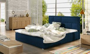 Кровать Latina MTP, 200х200 см, синяя цена и информация | Кровати | pigu.lt