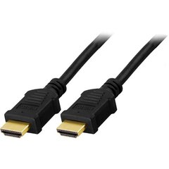 Deltaco HDMI-1030-K, HDMI, 3 m kaina ir informacija | Kabeliai ir laidai | pigu.lt