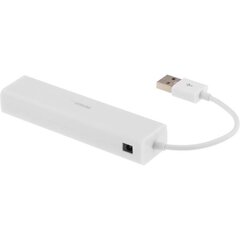 Deltaco USB2-LAN3, USB-A kaina ir informacija | Adapteriai, USB šakotuvai | pigu.lt