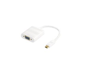 Deltaco USBC-VGA1 цена и информация | Адаптеры, USB-разветвители | pigu.lt