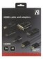 Deltaco HDMI-251, Micro HDMI/Mini HDMI/DP/Mini DP, DVI, HDMI, 2 m цена и информация | Kabeliai ir laidai | pigu.lt