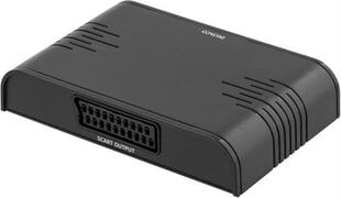 Deltaco HDMI-SCArt2, HDMI/SCART цена и информация | Адаптеры, USB-разветвители | pigu.lt