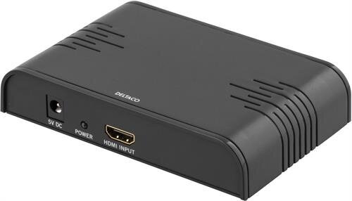 Deltaco HDMI-SCArt2, HDMI/SCART kaina ir informacija | Adapteriai, USB šakotuvai | pigu.lt