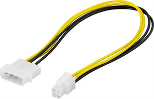 Deltaco SSI-40, 4 pin, 0.3 м цена и информация | Кабели и провода | pigu.lt