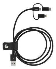 Streetx IPLH-584, USB-microUSB/Lightning/USB-C, 1m kaina ir informacija | Laidai telefonams | pigu.lt