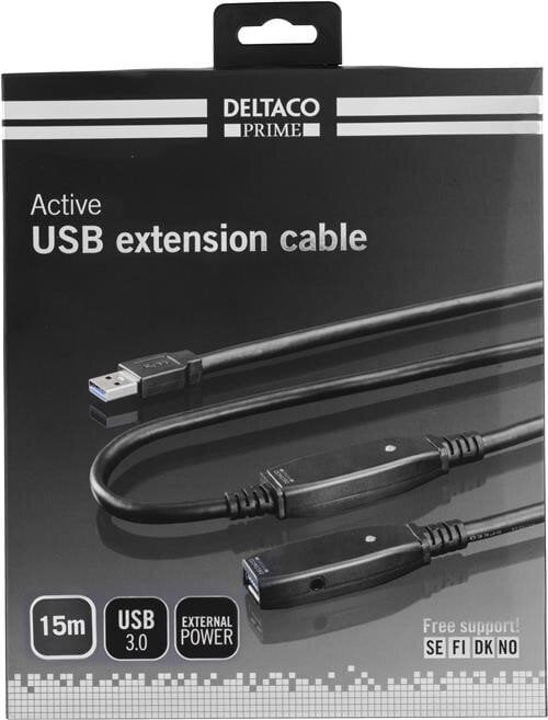 Deltaco USB3-1008 kaina ir informacija | Laidai telefonams | pigu.lt