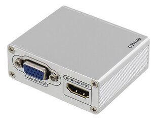 Deltaco DP-MULTI3, HDMI/DVI/VGA цена и информация | Кабели и провода | pigu.lt