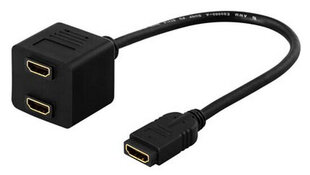 Deltaco HDMI-13, HDMI, 0.1 m цена и информация | Кабели и провода | pigu.lt