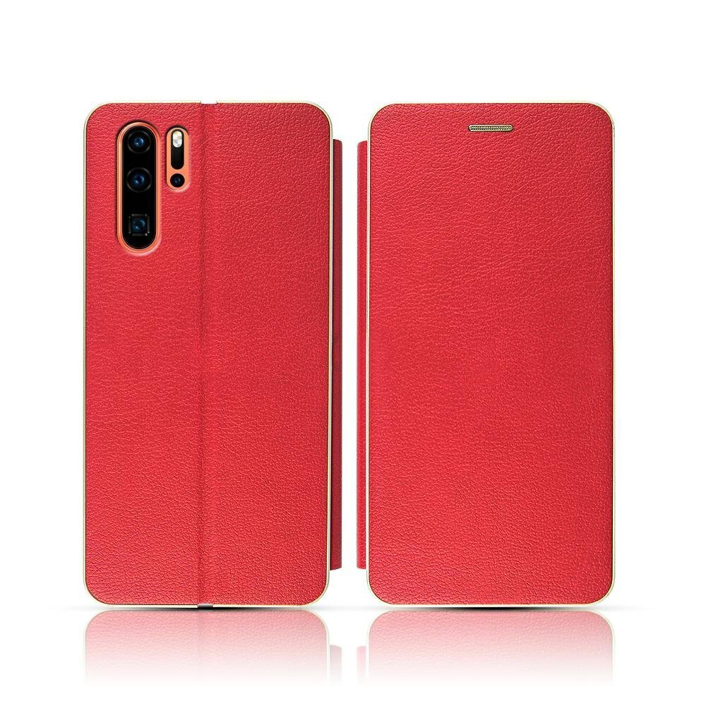 Mocco Frame Book Case For Samsung A305 Galaxy A30 Red kaina ir informacija | Telefono dėklai | pigu.lt