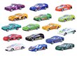 Metalinių automobilių rinkinys 16 vnt. цена и информация | Žaislai berniukams | pigu.lt