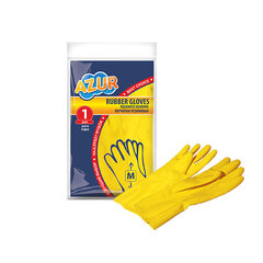 Резиновые перчатки York Cent, размер M цена и информация | Инвентарь для уборки и принадлежности | pigu.lt