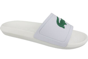 Lacoste vyriškos šlepetės Croco Slide 119 1 M 737CMA0018082 56669, baltos kaina ir informacija | Vyriškos šlepetės, basutės | pigu.lt