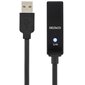 Deltaco USB2-EX10M, USB-A, 10 m kaina ir informacija | Kabeliai ir laidai | pigu.lt