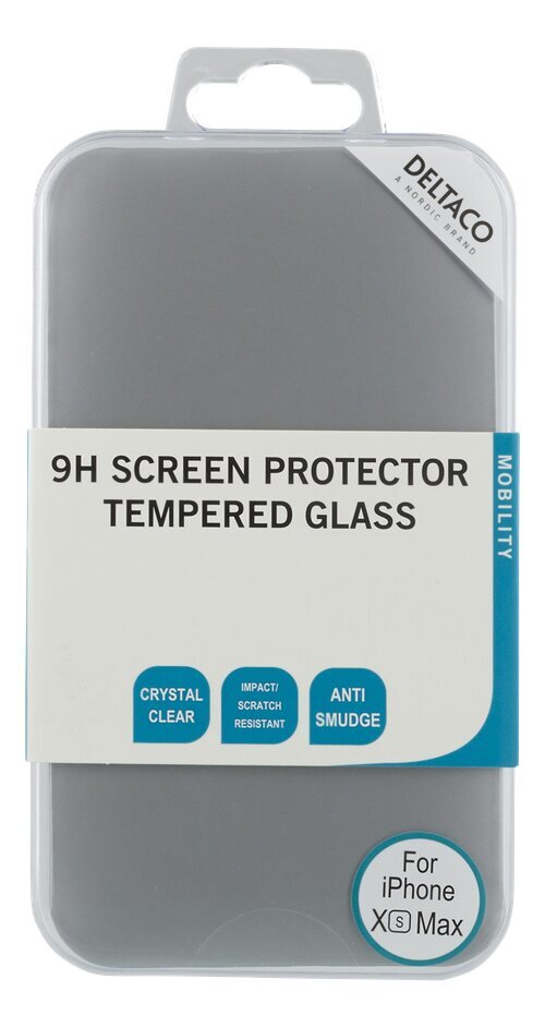 Deltaco apsauginis stikliukas iPhone XS plius / SCRN-1002 kaina ir informacija | Apsauginės plėvelės telefonams | pigu.lt