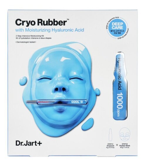 Drėkinanti veido kaukė Dr.Jart+ Hydration Lover Rubber Mask Drdm50, 5 g + 43 g цена и информация | Veido kaukės, paakių kaukės | pigu.lt