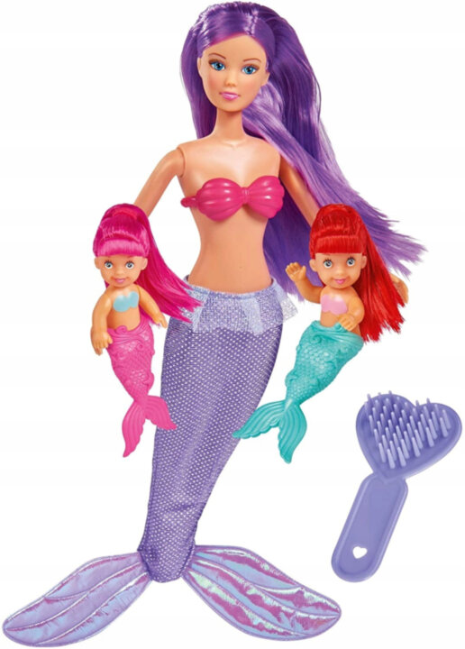 Lėlė Steffi love Mermaid twins kaina ir informacija | Žaislai mergaitėms | pigu.lt