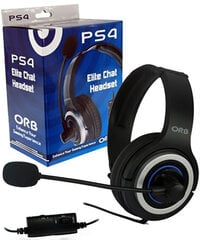 Playstation 4 - Elite Chat Headset (ORB) /PS4 kaina ir informacija | Ausinės | pigu.lt