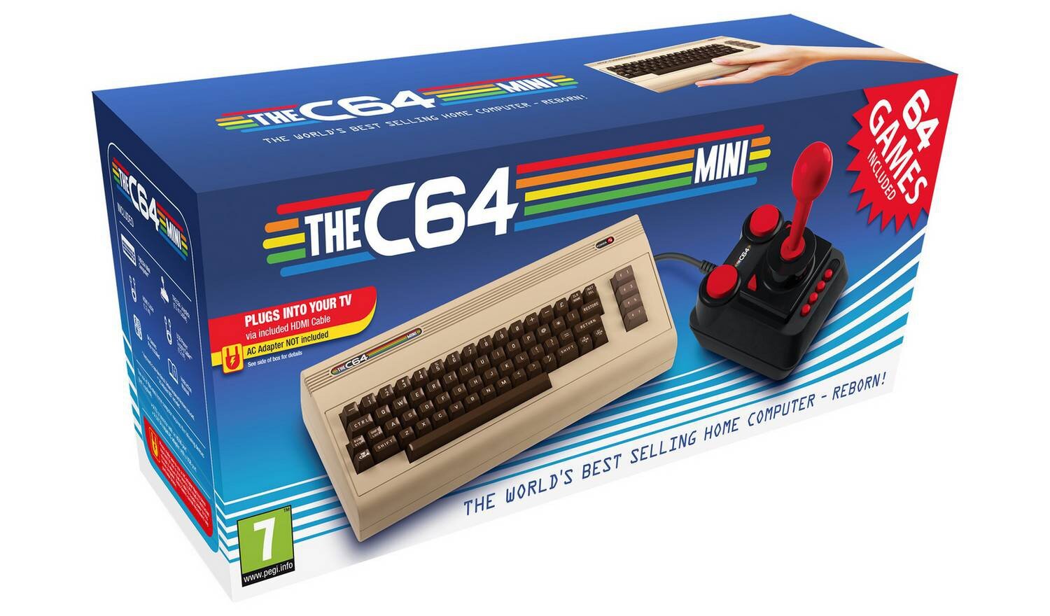 Commodore 64 Mini C64 /Commodore 64 kaina ir informacija | Žaidimų konsolės | pigu.lt