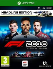 Компьютерная игра F1 2018 : Headline Edition (Day One Edition) /XONE цена и информация | Компьютерные игры | pigu.lt