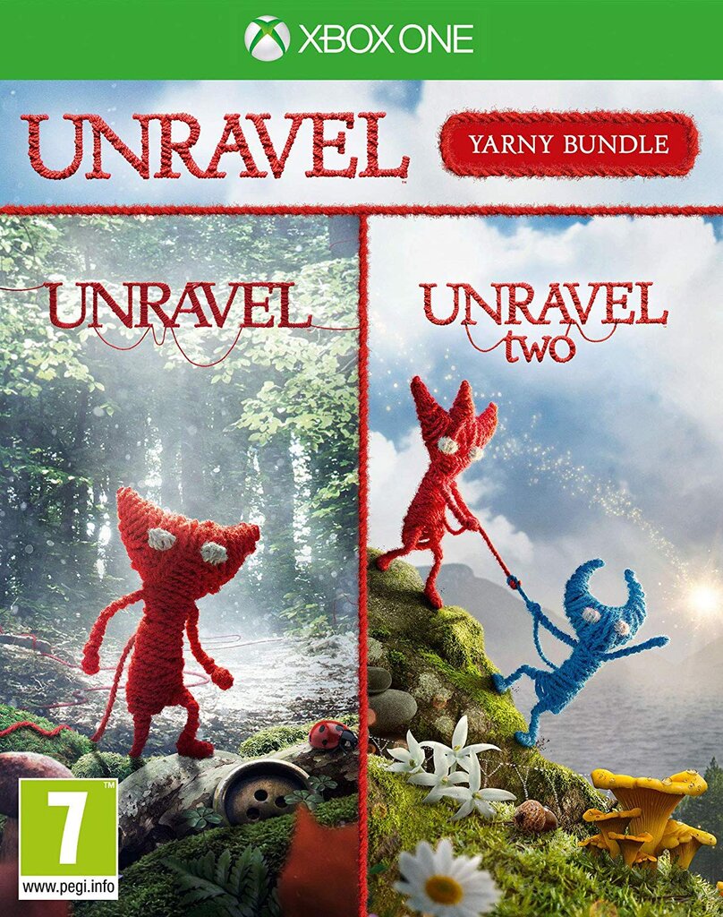 XONE Unravel Yarny Bundle (Unravel 1+2) цена и информация | Kompiuteriniai žaidimai | pigu.lt