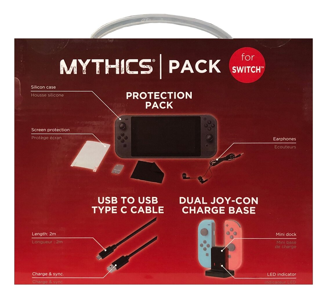 Konix Mythics Pack Switch kaina ir informacija | Žaidimų pultai  | pigu.lt