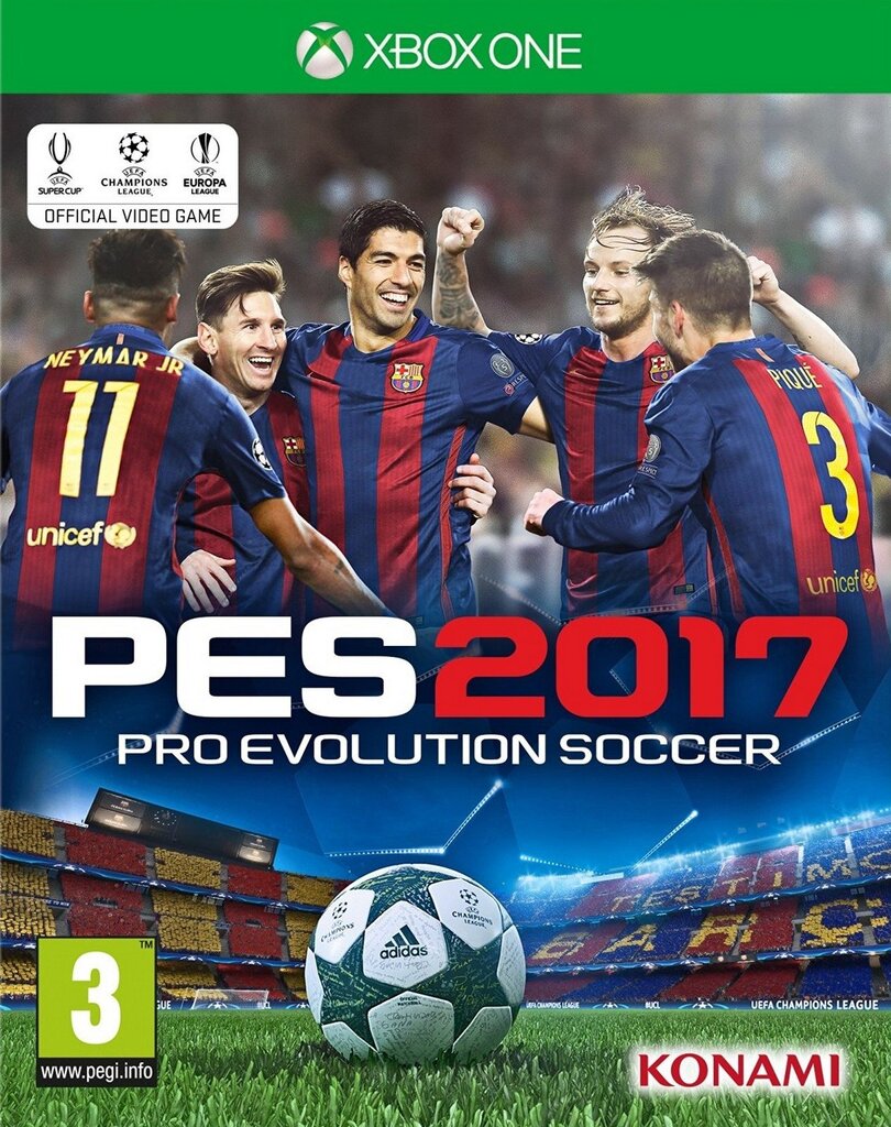Pro Evolution Soccer (PES) 2017 /Xbox One kaina ir informacija | Kompiuteriniai žaidimai | pigu.lt