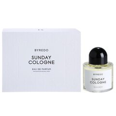 Одеколон Byredo Sunday Cologne EDP для женщин / мужчин 50 мл цена и информация | Женские духи | pigu.lt