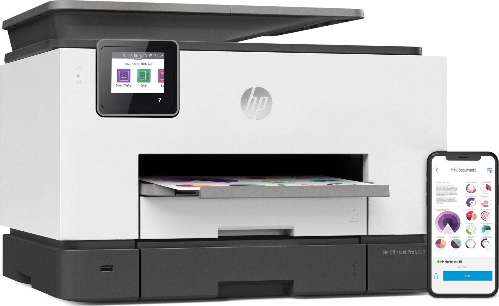 HP OfficeJet Pro 9020 цена и информация | Spausdintuvai | pigu.lt