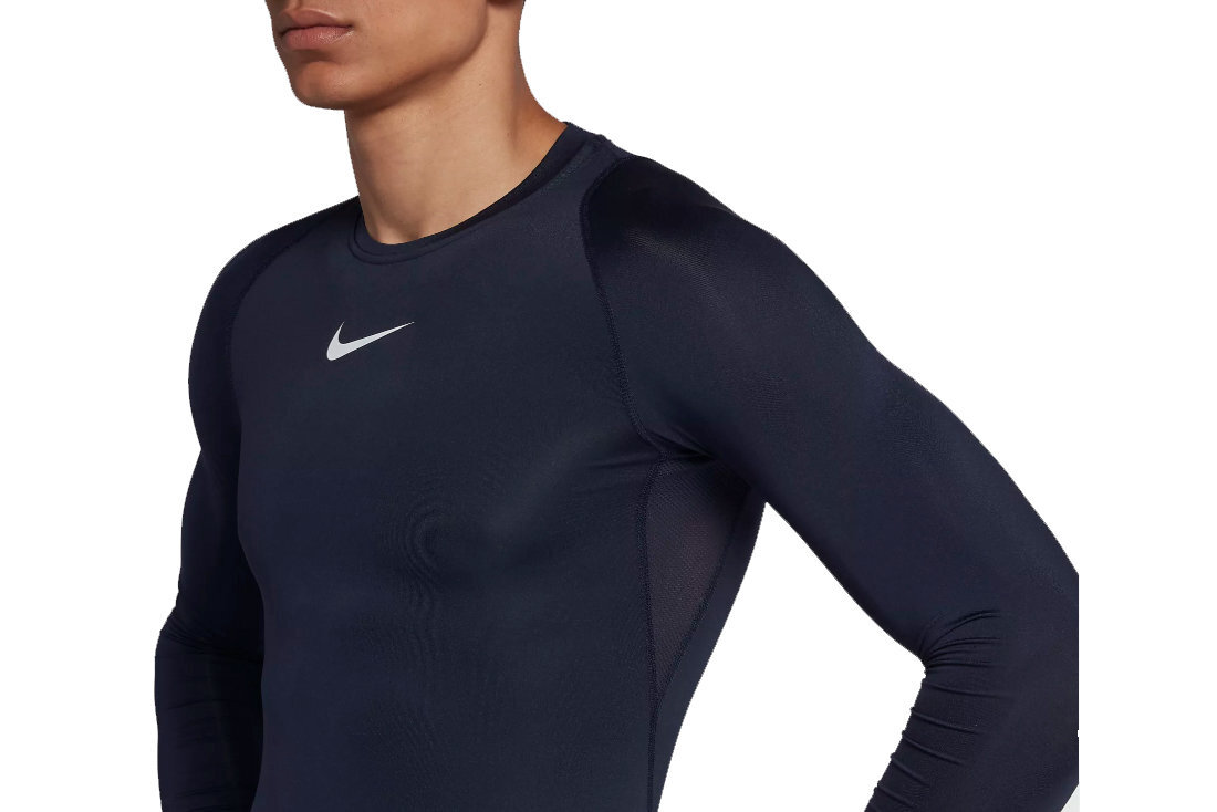 Termo marškinėliai vyrams Nike, mėlyni цена и информация | Vyriški termo apatiniai | pigu.lt