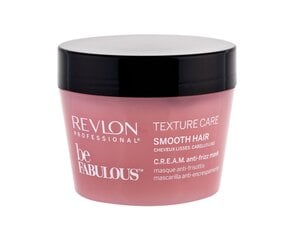 Glotninamoji plaukų kaukė Revlon Professional Be Fabulous Texture Care Smooth Hair Cream Anti-Frizz 200 ml kaina ir informacija | Priemonės plaukų stiprinimui | pigu.lt