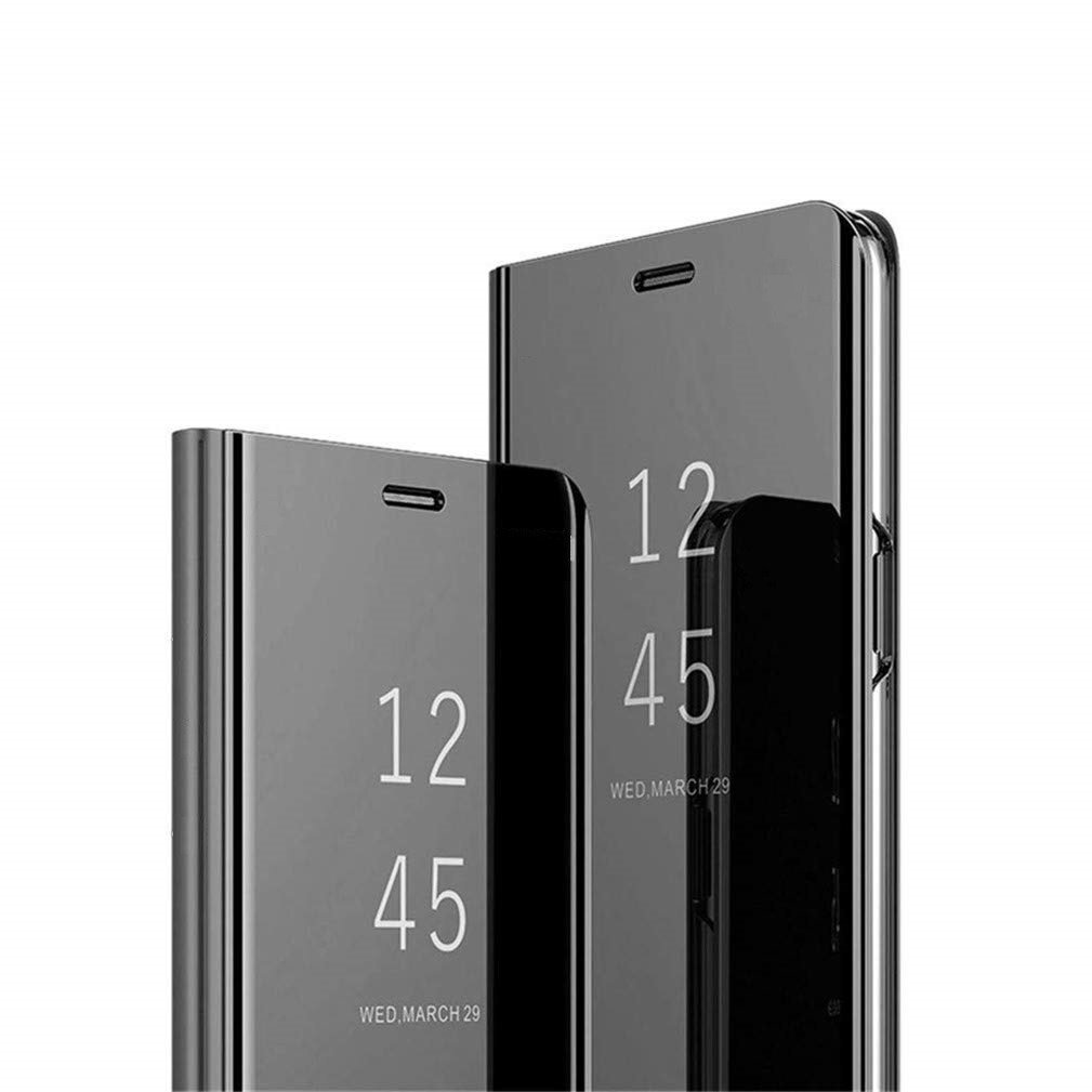 Mocco Clear View Cover Case For Samsung A305 Galaxy A30 Black kaina ir informacija | Telefono dėklai | pigu.lt