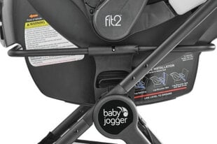 Adapteriai vežimėliui Baby Jogger, black kaina ir informacija | Vežimėlių priedai | pigu.lt