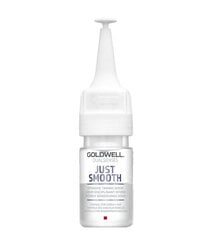 Serumas nepaklusniems plaukams Goldwell Dual Senses Just Smooth 12 x 18 ml kaina ir informacija | Priemonės plaukų stiprinimui | pigu.lt