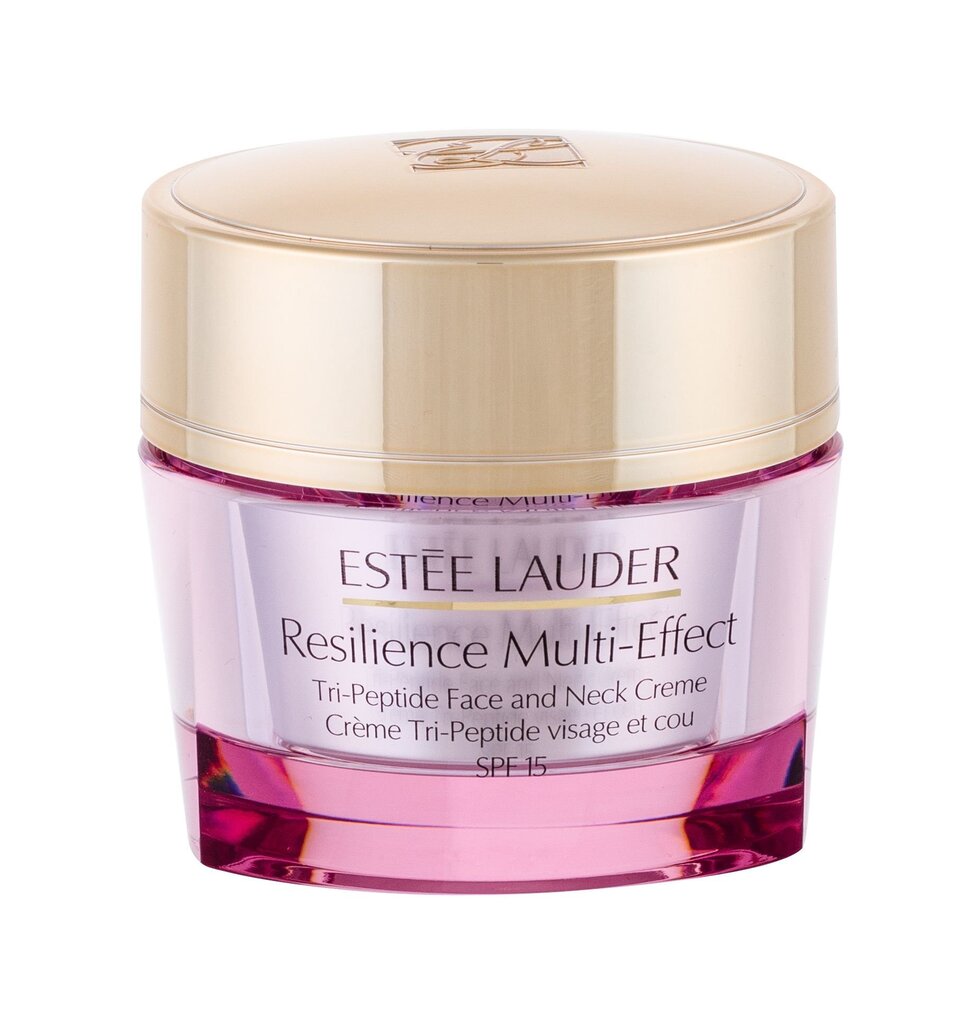 Maitinamasis veido ir kaklo kremas normaliai odai Estee Lauder Resilience Multi-Effect SPF15 50 ml kaina ir informacija | Veido kremai | pigu.lt