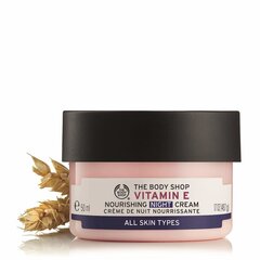 Увлажняющий ночной крем для лица The Body Shop Vitamin E Night 50 мл цена и информация | Кремы для лица | pigu.lt