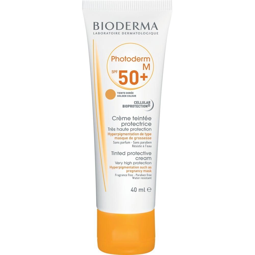 Veido kremas nuo saulės Bioderma Photoderm M 50+ 40 ml kaina ir informacija | Kremai nuo saulės | pigu.lt