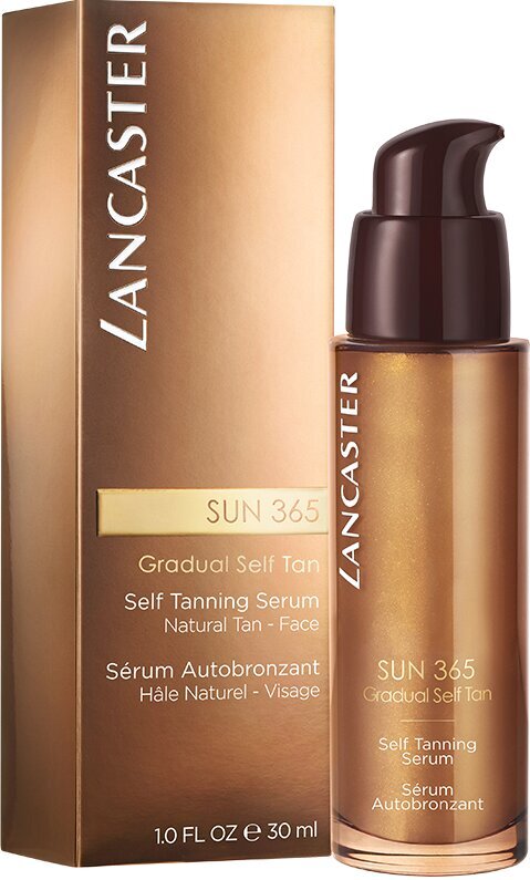 Savaiminio įdegio veido serumas Lancaster Self Tan Serum Gradual 30 ml kaina ir informacija | Savaiminio įdegio kremai | pigu.lt