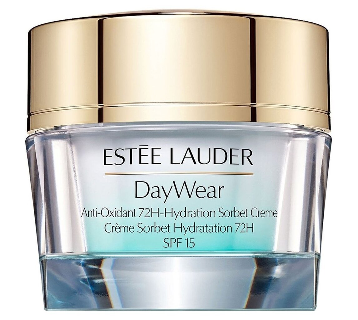 Drėkinamasis veido kremas Estee Lauder DayWear Anti-Oxidant 72H-Hydration Sorbet Creme SPF15, 50 ml kaina ir informacija | Veido kremai | pigu.lt