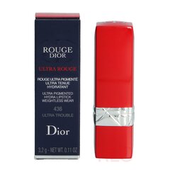 Lūpų dažai Dior Rouge Dior Ultra Rouge 3,5 g, 436 Ultra Trouble kaina ir informacija | Lūpų dažai, blizgiai, balzamai, vazelinai | pigu.lt