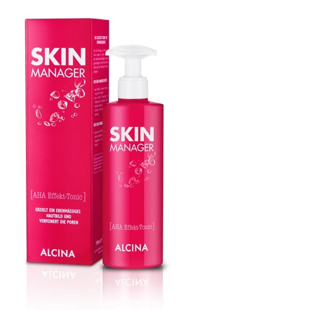 Veido tonikas Alcina Skin Manager AHA Effect 50 ml kaina ir informacija | Veido prausikliai, valikliai | pigu.lt