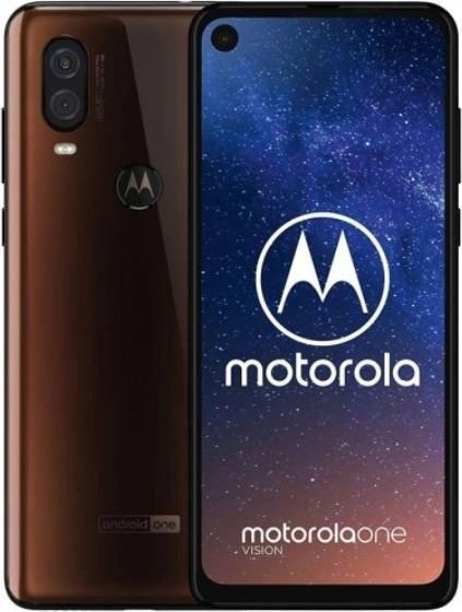 Motorola One Vision, Bronze Gradient kaina ir informacija | Mobilieji telefonai | pigu.lt