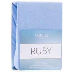 AmeliaHome махровая простыня с резинкой Ruby, 180x200 см цена и информация | Простыни | pigu.lt