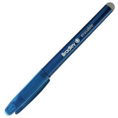 Ручка шариковая стираемая 0,7мм синяя выдвижная, 10 шт. цена и информация | Письменные принадлежности | pigu.lt