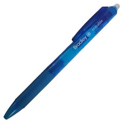 Ручка шариковая стираемая 0,7мм синяя выдвижная, 10 шт. цена и информация | Письменные принадлежности | pigu.lt