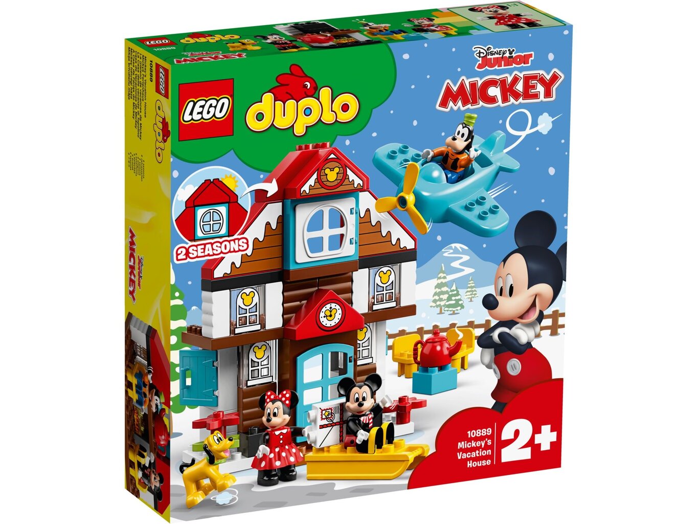 10889 LEGO® DUPLO Disney Mikio atostogų namas цена и информация | Konstruktoriai ir kaladėlės | pigu.lt