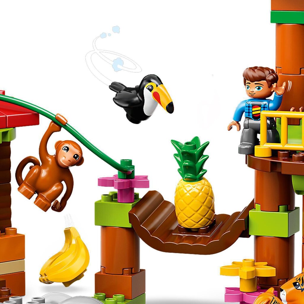 10906 LEGO® DUPLO Tropinė sala цена и информация | Konstruktoriai ir kaladėlės | pigu.lt