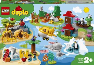 10907 LEGO® DUPLO Town Животные со всего мира цена и информация | Конструкторы и кубики | pigu.lt